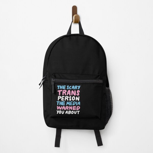 Item preview, Scary Trans Person The Media Warned You About LGBT Pride Flag designed and sold by yesqueen.