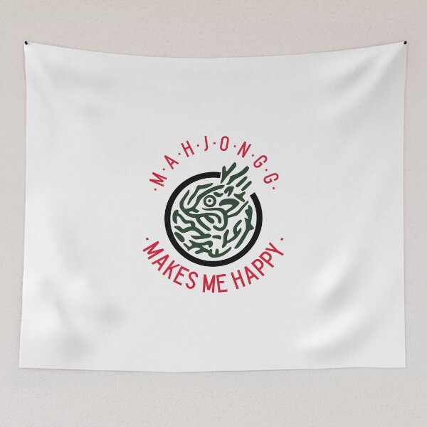 Item preview, Mahjong makes me happy designed and sold by thestreetslocal.