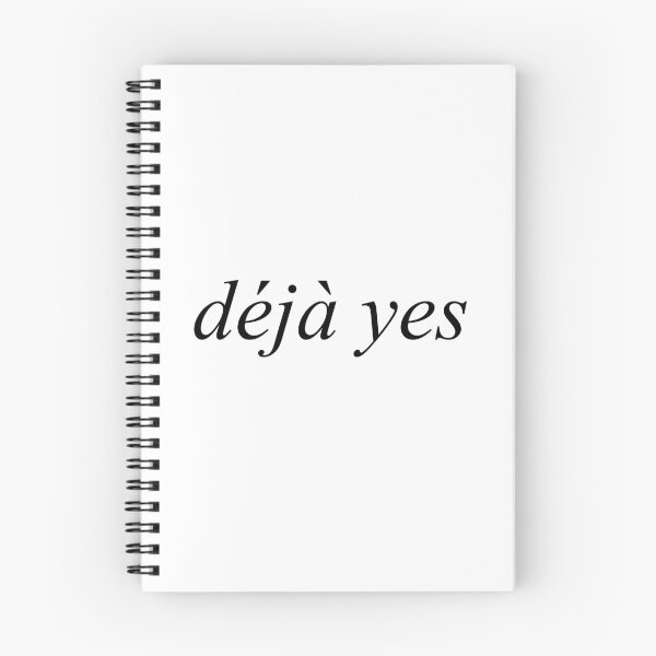 Item preview, Déjà yes | Typography designed and sold by rsty11.
