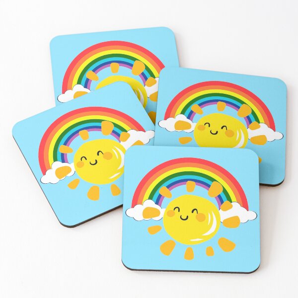 Item preview, Rainbow And Sun ☀️ designed and sold by AsKartongs.