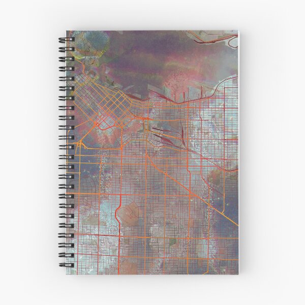 Item preview, Vancouver Canada Street Map Urban designed and sold by IvonDesign.
