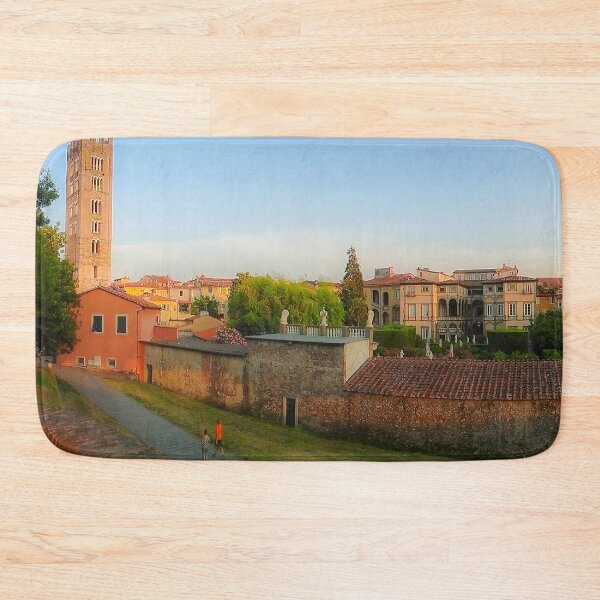 Item preview, Lucca Passeggiata delle Mura Lucca summer evening  designed and sold by PepperMendez.