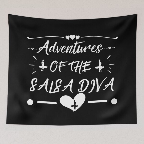 Item preview, Adventures of the Salsa Diva designed and sold by latindanceworld.