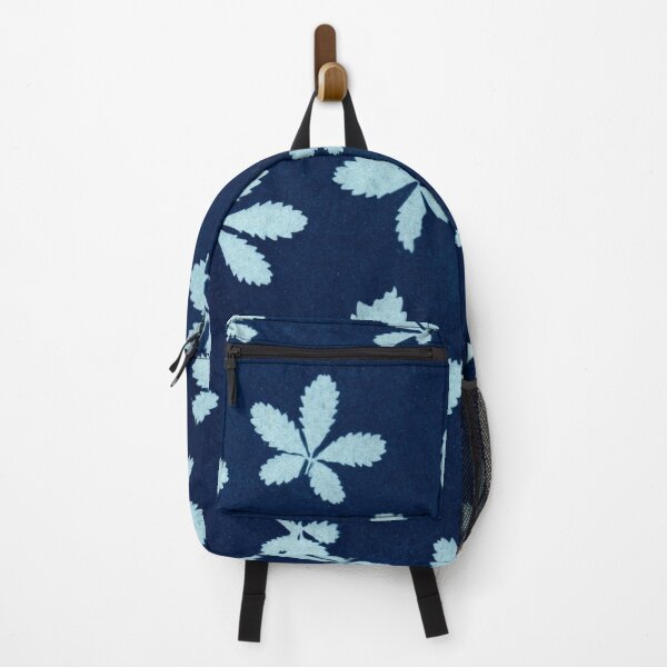 Item preview, Blue botanical floral pattern 10 designed and sold by KasparekFineArt.