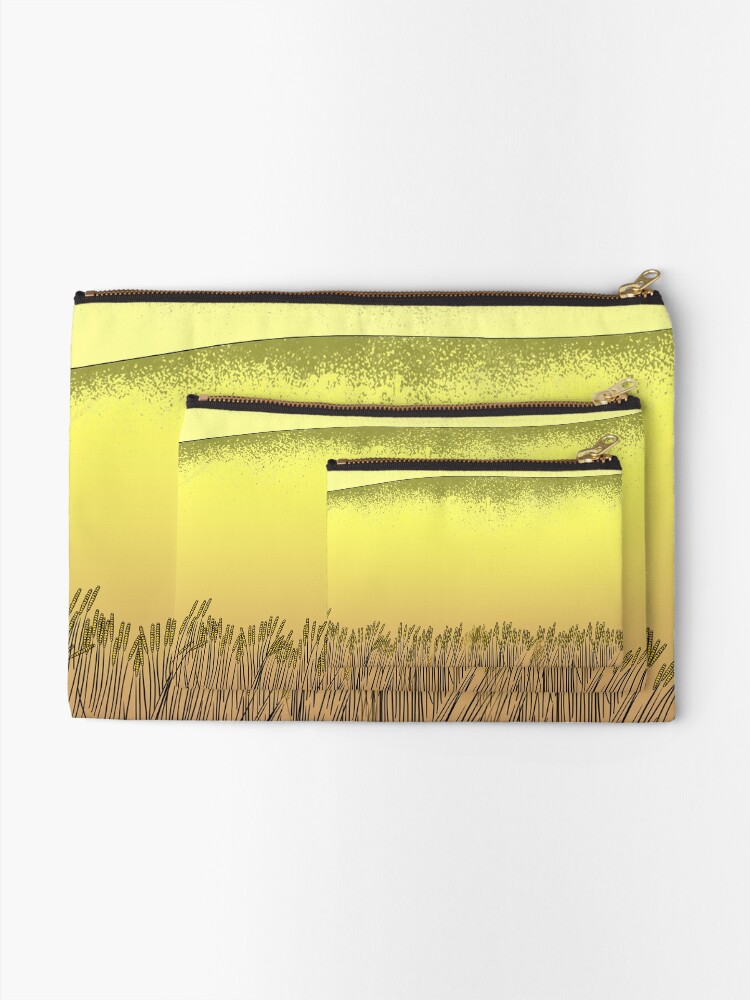 Alternate view of alone or with your friends Zipper Pouch