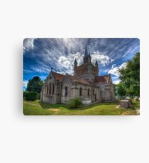 St Mildreds Church IOW Canvas Print