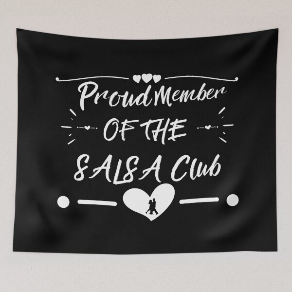 Item preview, Proud Member of the Salsa Club designed and sold by latindanceworld.