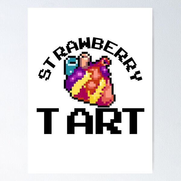 Item preview, Chev Chelios Strawberry Tart Heart designed and sold by Meta Cortex.