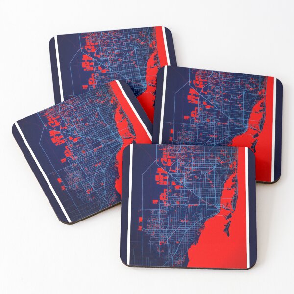 Item preview, Miami City Map Print, Miami City Map Poster, Miami City Map Wall Art, Miami City City Map, Map of Miami City, Miami City Map Art designed and sold by randomorder.