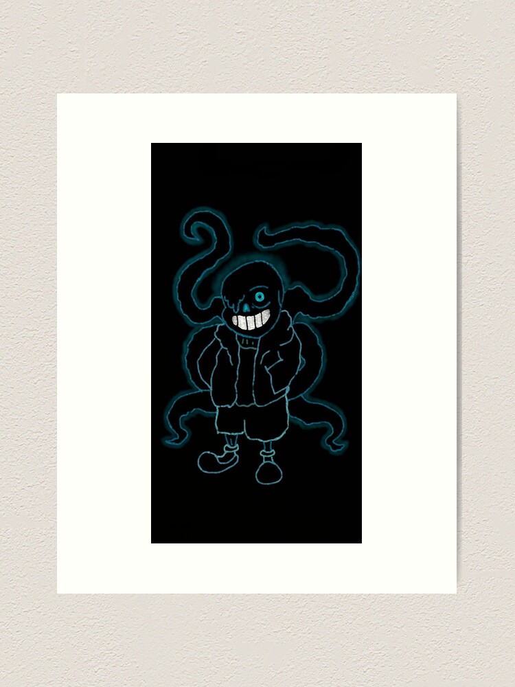 Horror Sans Bitty Poster for Sale by MoonRushers