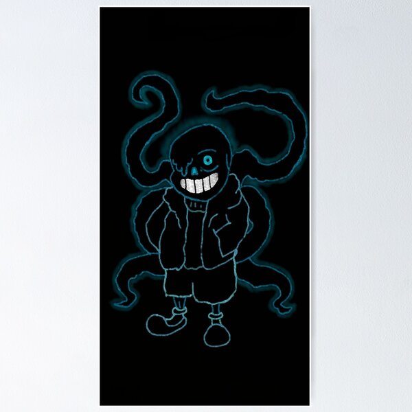 Horror Sans Bitty Postcard for Sale by MoonRushers