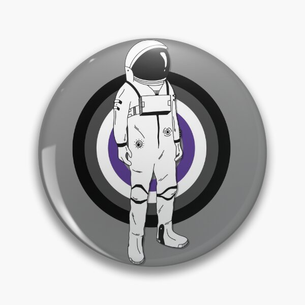 Item preview, Asexual Astronaut LGBTQ+ Space Ace Pride designed and sold by illuniz.