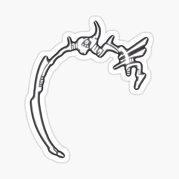 Arc Inverted Sticker
