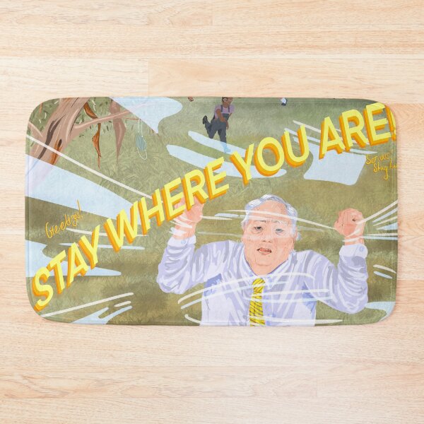 Item preview, Stay Where You Are - Coronavirus Borders designed and sold by eelsock.