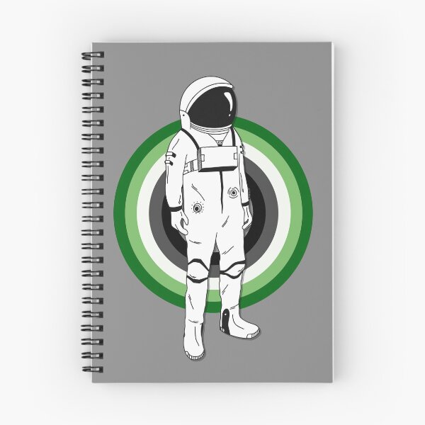 Item preview, Aromantic Astronaut LGBTQ+ Space Pride designed and sold by illuniz.