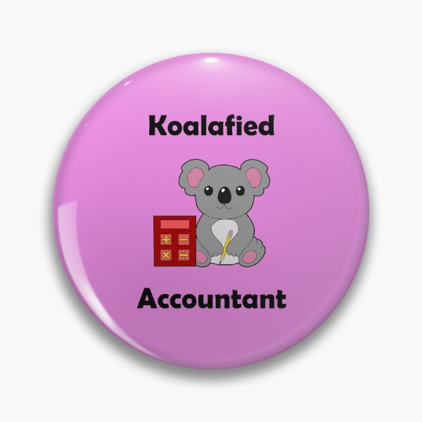 Item preview, Koalafied Accountant designed and sold by WildGeometric.