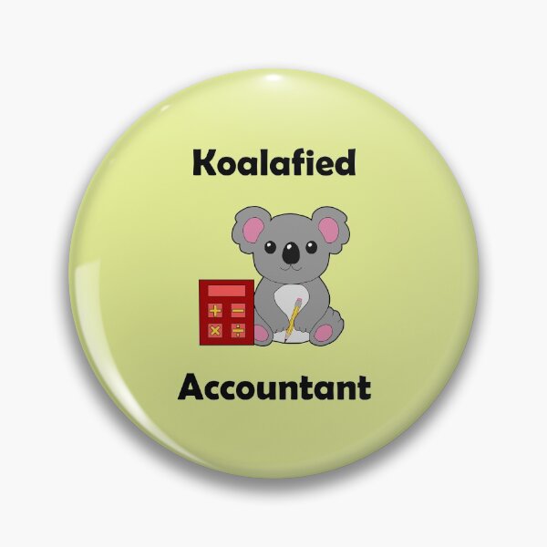 Item preview, Koalafied Accountant designed and sold by WildGeometric.