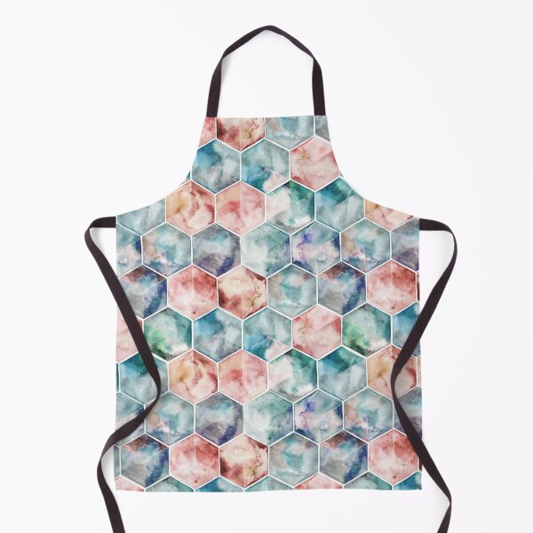 Item preview, Earth and Sky Hexagon Watercolor designed and sold by micklyn.