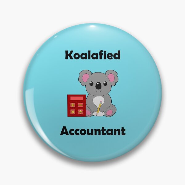 Item preview, Koalafied Accountant designed and sold by WildGeometric.