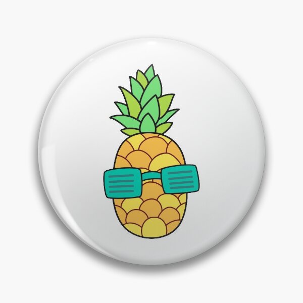 Item preview, FUNNY PINEAPPLE SUNGLASSES PATTERN DESIGN designed and sold by Picspot.