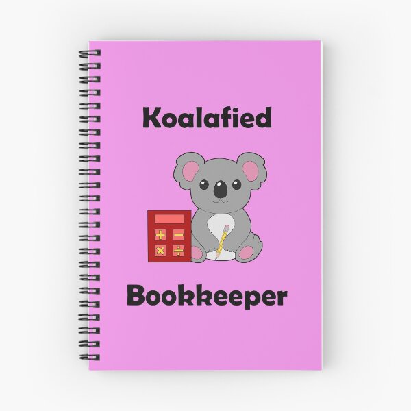 Item preview, Koalafied Bookkeeper designed and sold by WildGeometric.