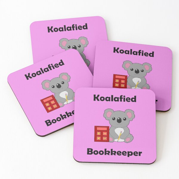 Item preview, Koalafied Bookkeeper designed and sold by WildGeometric.