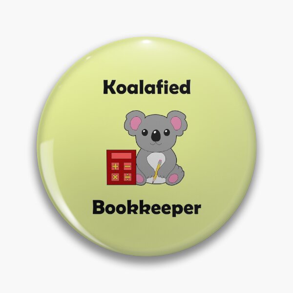 Item preview, Koalafied Bookkeeper designed and sold by WildGeometric.