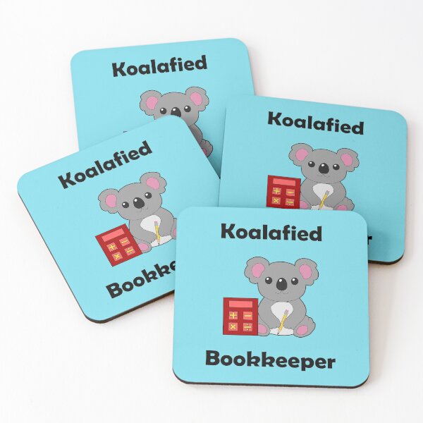 Item preview, Koalafied Bookkeeper designed and sold by WildGeometric.