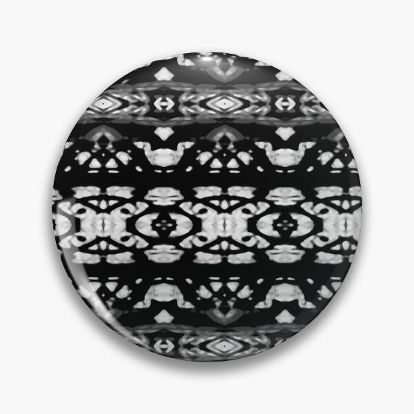 Item preview, Black and White Modern Ornate Stripes Design designed and sold by DFLC Prints.