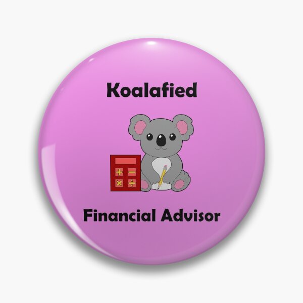 Item preview, Koalafied Financial Advisor designed and sold by WildGeometric.