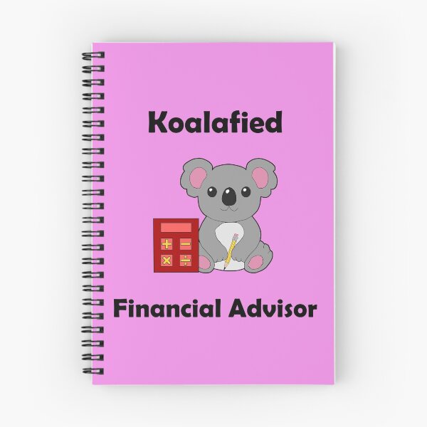 Item preview, Koalafied Financial Advisor designed and sold by WildGeometric.