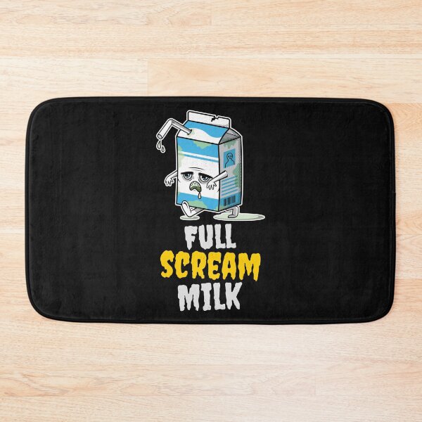 Item preview, Full Scream Milk. Horror design. Funny Halloween Milk Pun. designed and sold by shirtdan.