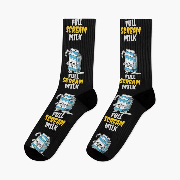 Item preview, Full Scream Milk. Horror design. Funny Halloween Milk Pun. designed and sold by shirtdan.