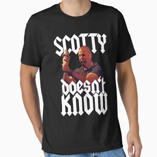 Vista previa del artículo con la obra «Scotty no sabe», diseñado y vendido por McPod.