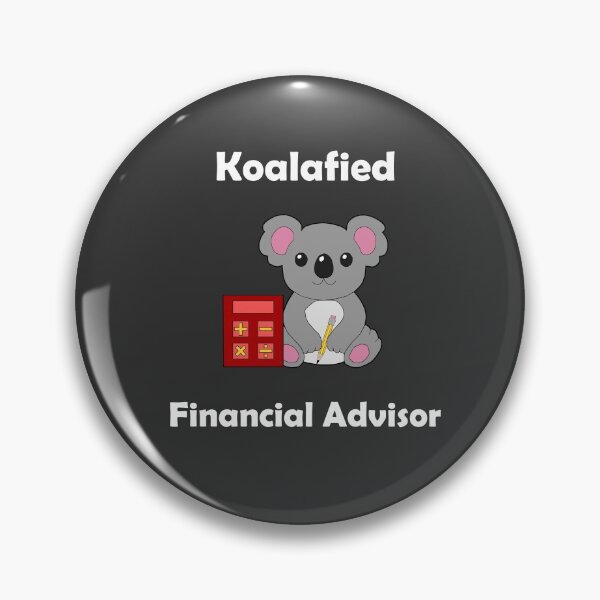 Item preview, Koalafied Financial Advisor designed and sold by WildGeometric.