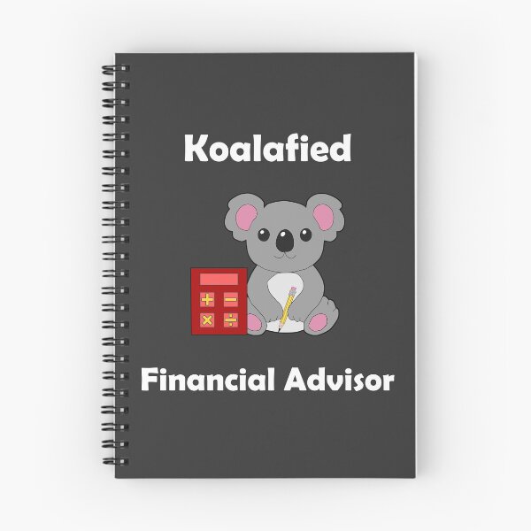 Item preview, Koalafied Financial Advisor designed and sold by WildGeometric.