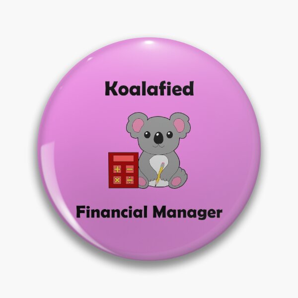 Item preview, Koalafied Financial Manager designed and sold by WildGeometric.