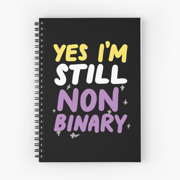 Item preview, Yes I'm Still Non-Binary Funny LGBTQIA Pride Flag designed and sold by yesqueen.