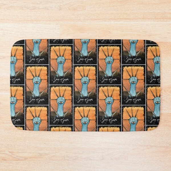 Item preview, Seven of Swords: Tarotverse Tarot Deck designed and sold by TheDoodlemancer.