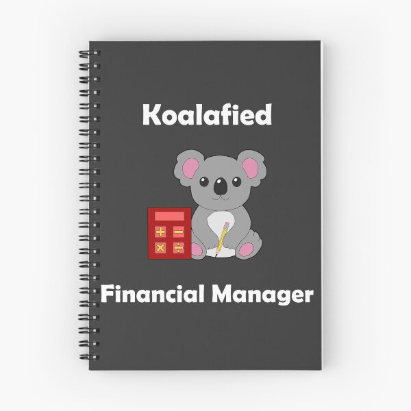 Item preview, Koalafied Financial Manager designed and sold by WildGeometric.