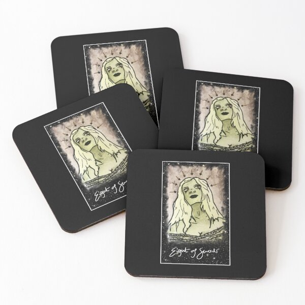 Item preview, Eight of Swords: Tarotverse Tarot Deck designed and sold by TheDoodlemancer.