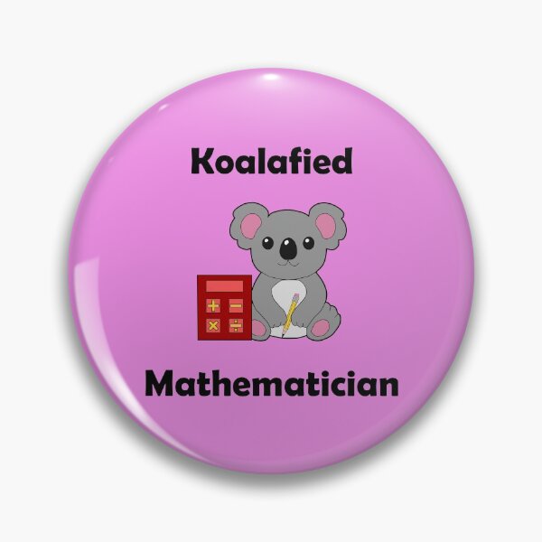 Item preview, Koalafied Mathematician designed and sold by WildGeometric.