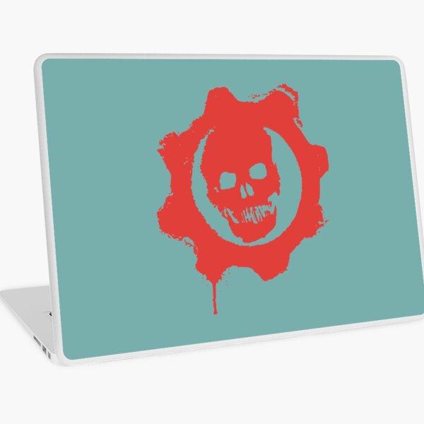 Gears Of War Laptop Skins Redbubble - rpg roblox gear id