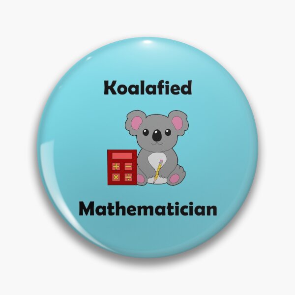 Item preview, Koalafied Mathematician designed and sold by WildGeometric.