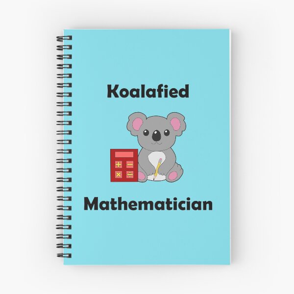 Item preview, Koalafied Mathematician designed and sold by WildGeometric.