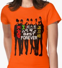 ♥♫I Love B2ST Forever Splendiferous K-Pop Clothes & Stickers♪♥ Women's Fitted T-Shirt
