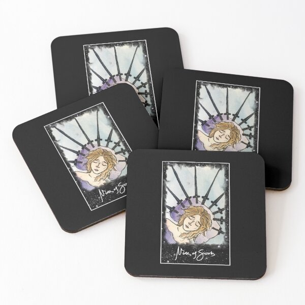 Item preview, Nine of Swords: Tarotverse Tarot Deck designed and sold by TheDoodlemancer.