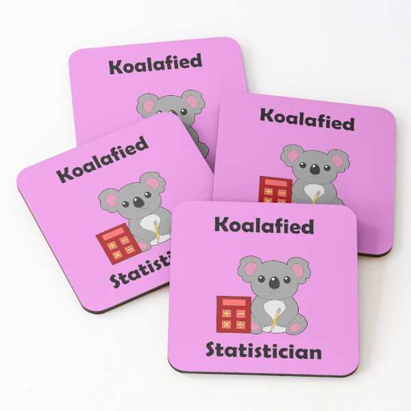 Item preview, Koalafied Statistician  designed and sold by WildGeometric.