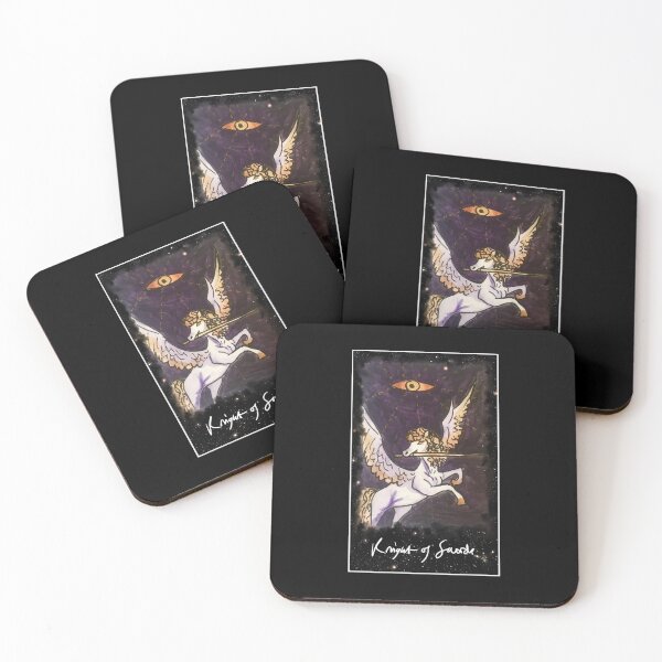 Item preview, Knight of Swords: Tarotverse Tarot Deck designed and sold by TheDoodlemancer.