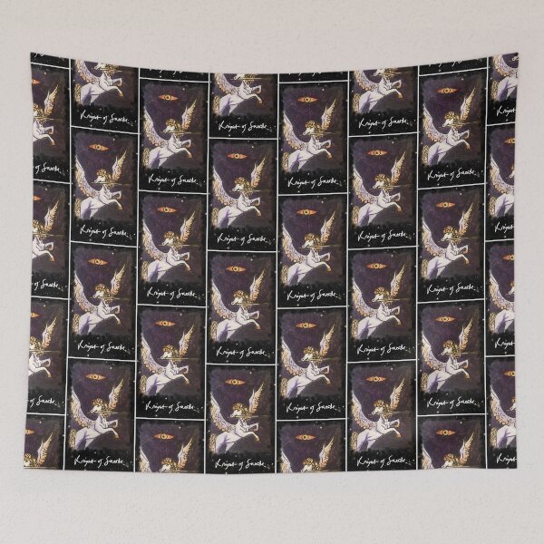 Item preview, Knight of Swords: Tarotverse Tarot Deck designed and sold by TheDoodlemancer.